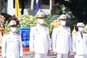 กระทรวง อว. จัดพิธีถวายราชสักการะพระบรมราชานุสาวรีย์ รัชกาลท ... Image 12